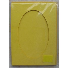 Set 5 Felicitari Decupaj Oval Folia - imagine 4