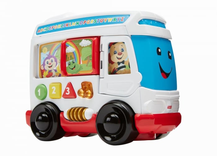 Autobuz LaughLearn Fisher-Price Lumini și Sunete