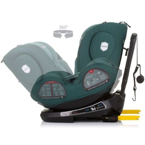 Chipolino Peak I-Size Scaun Auto 360° Pastel Green - imagine 6