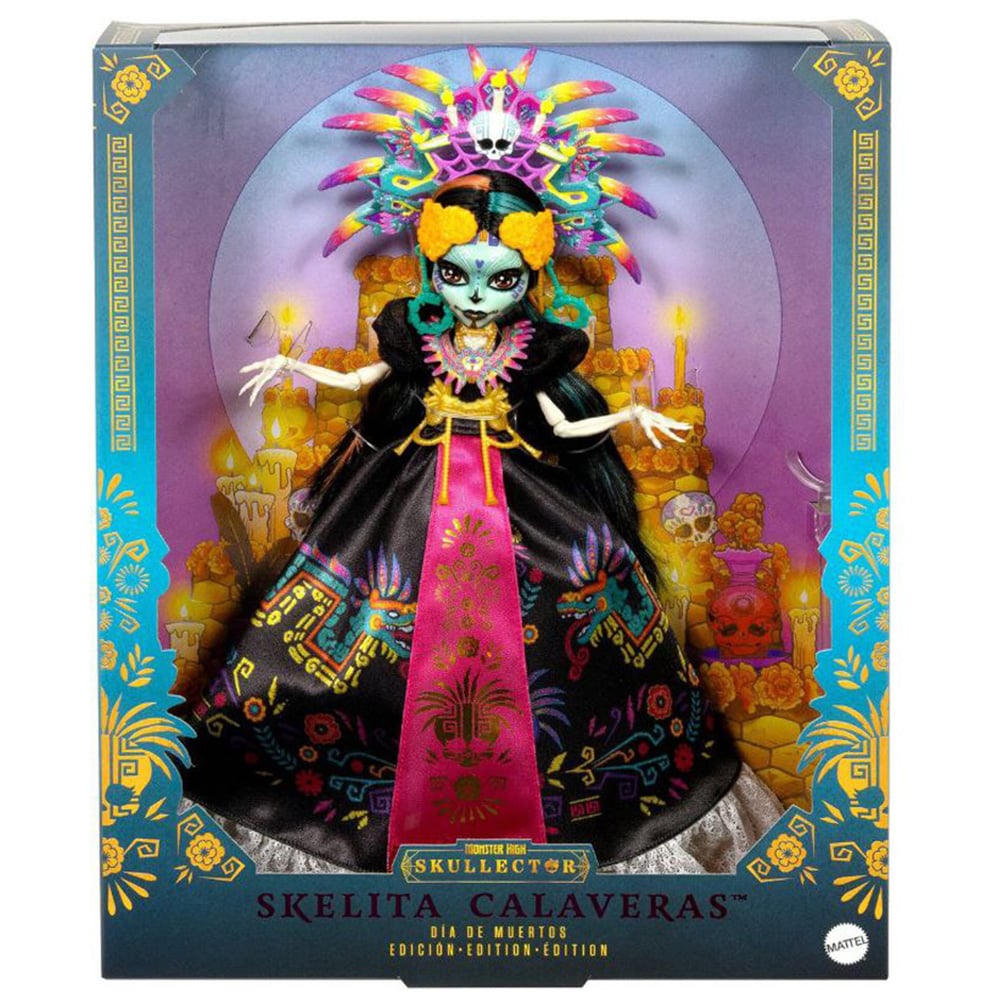 Papusa Monster High Skelita Dia De Muertos Ed. Limitata