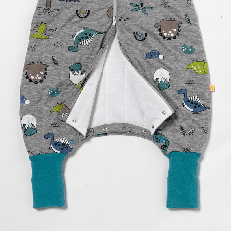 Sac dormit Dinosaur Slumbersac cu mânecă detașabilă - imagine 2