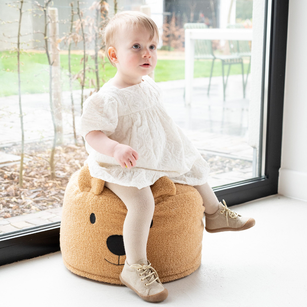 Fotoliu Puf Childhome Teddy, Confortabil și Moale - imagine 4