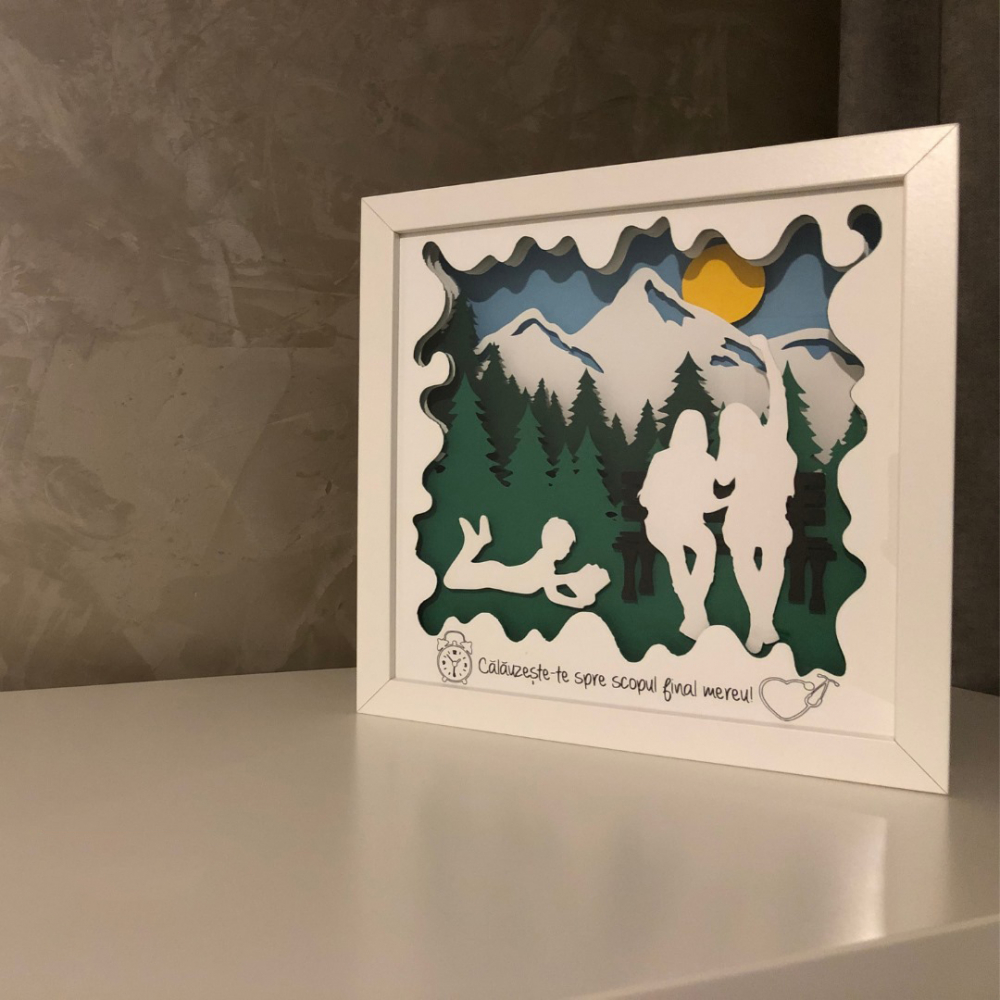 Tablou Luminos Prietene 006 Noorhandmadeatelier - imagine 5