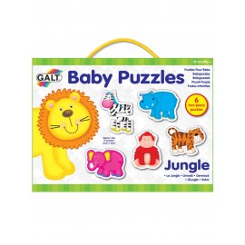 Puzzle Baby Jungla Galt | Joc Educativ 2 Piese - imagine 2