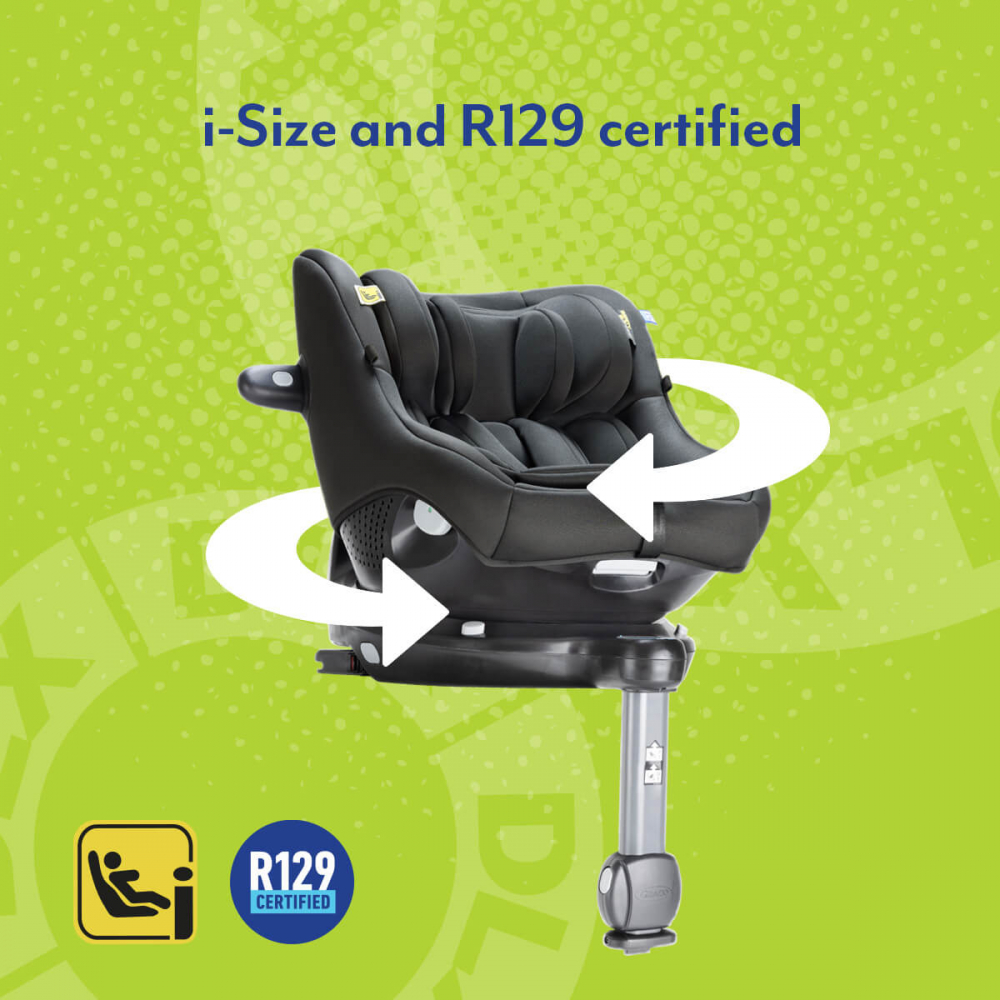 Graco Turn2Me 360 Iron | Scaun Auto Rotativ - imagine 7