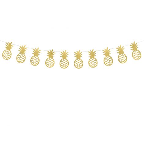 Ghirlandă Ananas Party Deco | Atmosferă Tropicală