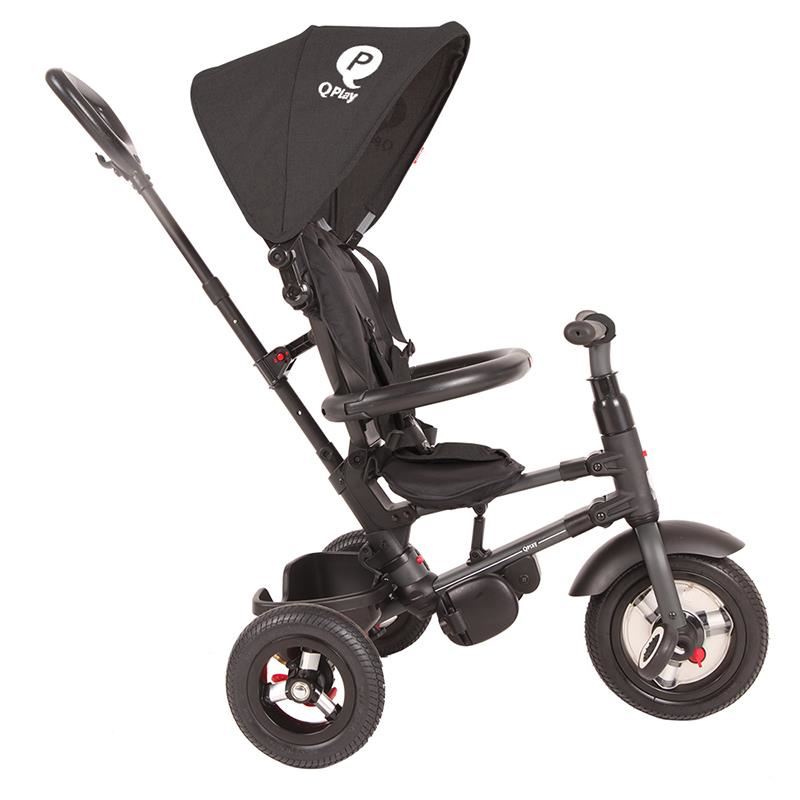 Tricicleta Qplay Rito Rubber, Pliabila, 25kg - imagine 7