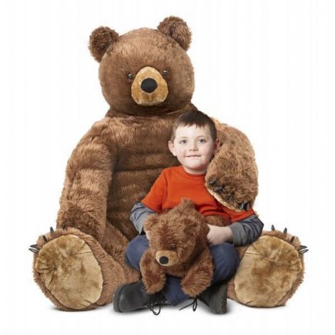 Urs Brun Gigant cu Pui | Melissa & Doug