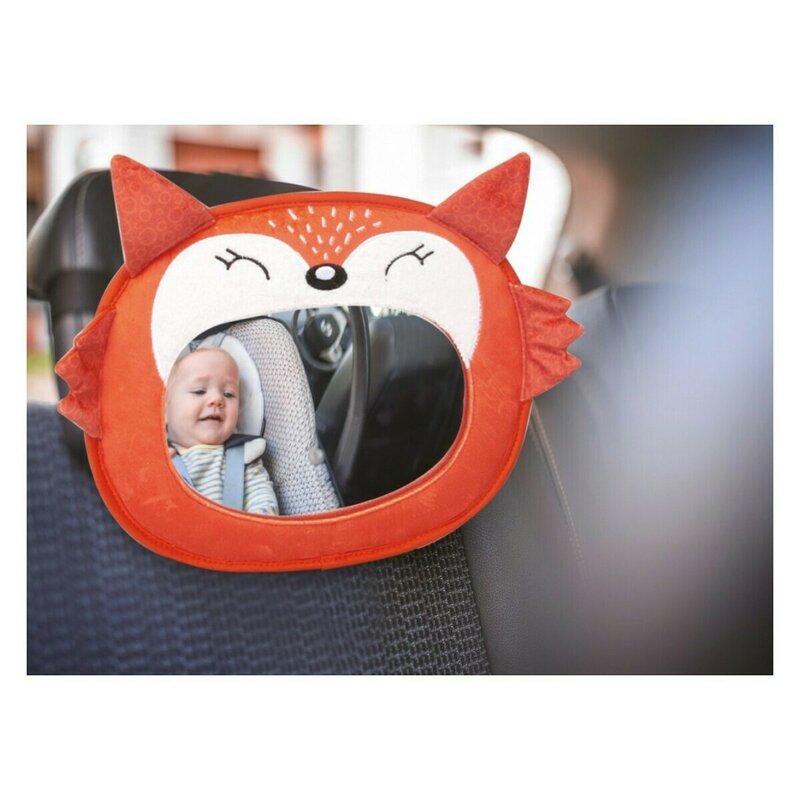 Oglinda Auto Bebelusi FreeON Fox Orange - Siguranta