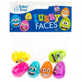 Set 6 Ouă Săritoare Funny Face Baker Ross - imagine 2