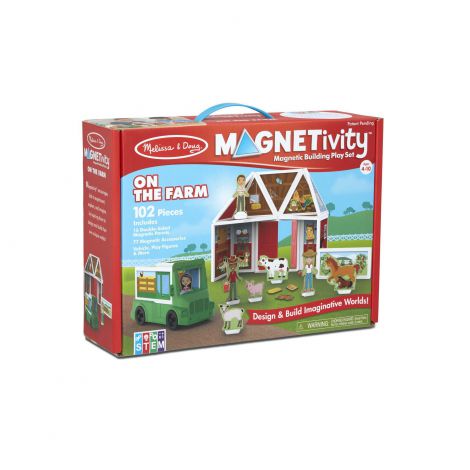 Set Magnetic La Ferma Melissa & Doug, 102 Piese - imagine 7