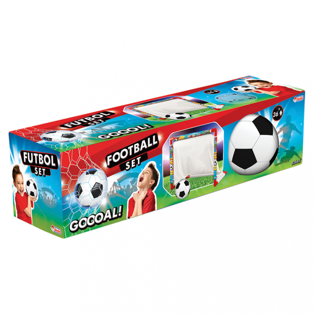 Poartă Fotbal Copii Dede cu Minge Inclusă - imagine 4