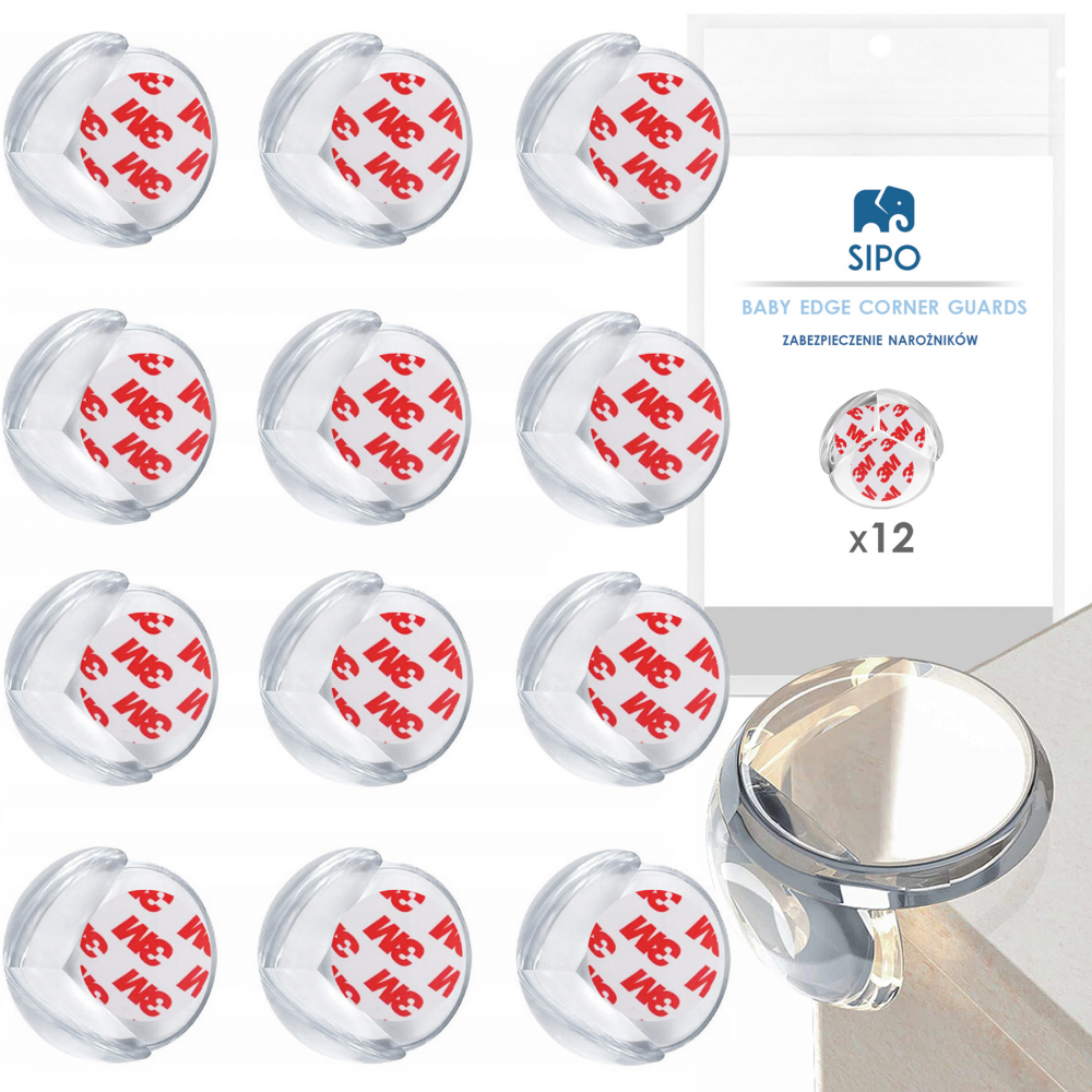 Set 12 Coltare Silicon Sipo - Protectie Mobilier - imagine 3
