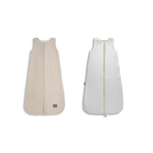 Sac dormit muselin reversibil Nor pufos 4-24 luni - imagine 7