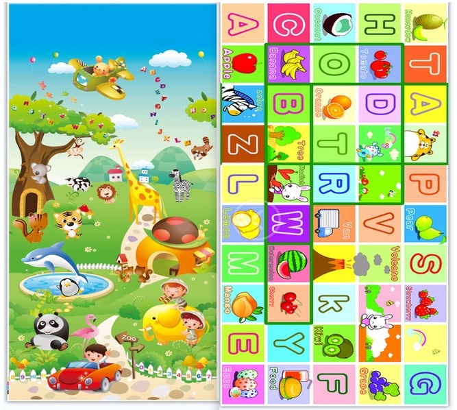 Covor Pliabil Două Fețe Zoo Animals Matadi - imagine 8