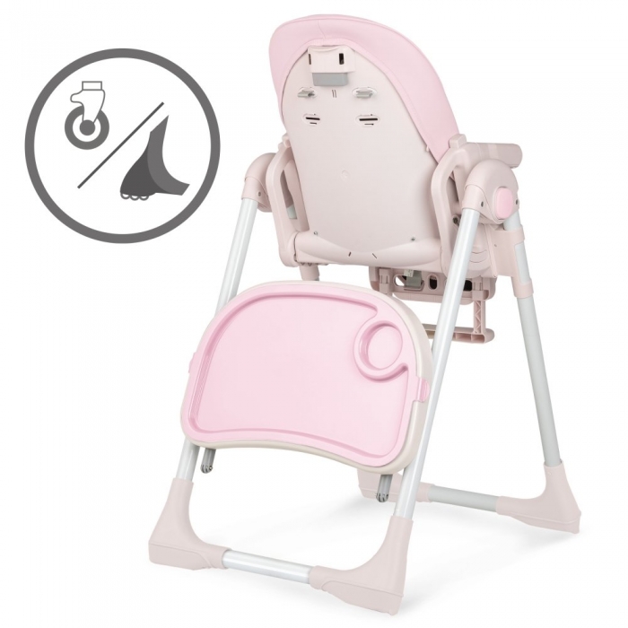 Scaun de masă Kidwell Bento Roz | Independență - imagine 2