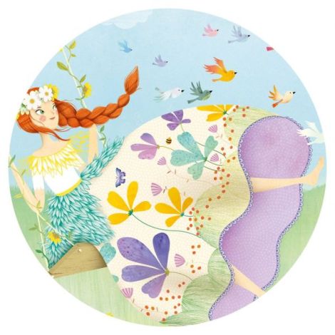 Puzzle Djeco Zana Primaverii 36 Piese - imagine 5
