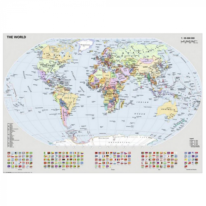 Puzzle Harta Politica Lumii Ravensburger