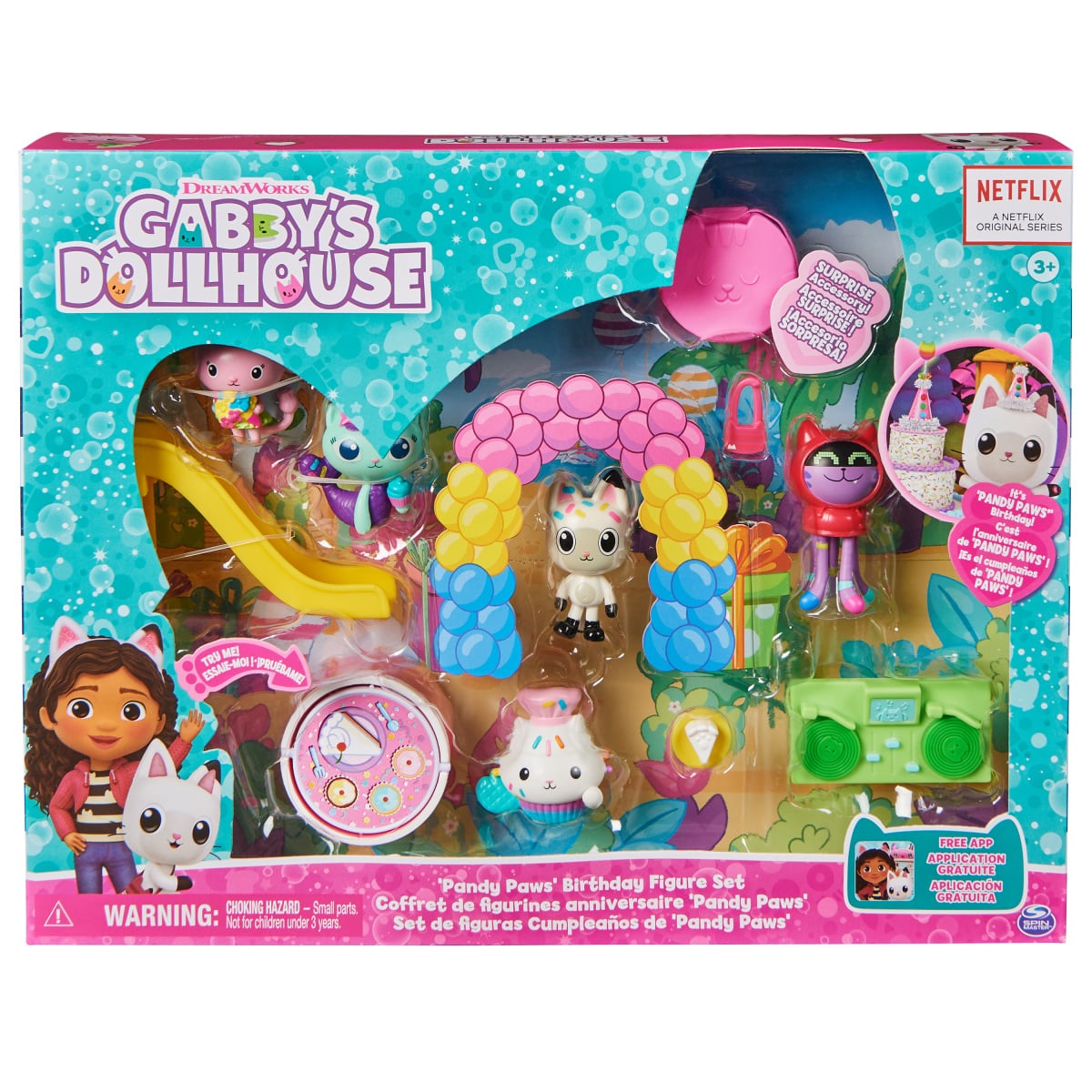 Set Figurine Gabby's Dollhouse Petrecerea lui Pandy