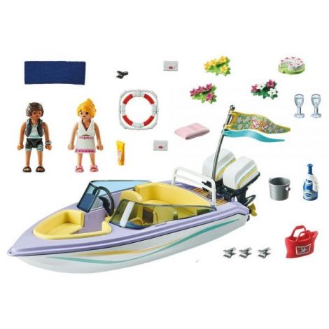 Playmobil Barca de Viteză - Aventura în Luna de Miele - imagine 6
