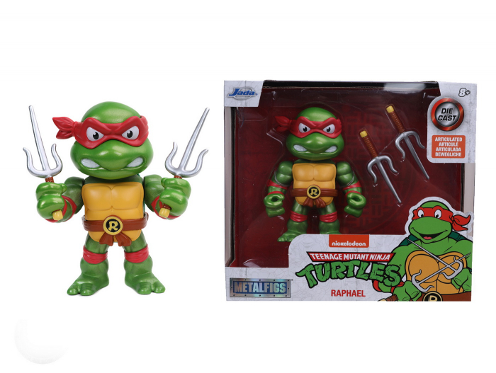 Figurina Metalica Testoasele Ninja Raphael JadaToys
