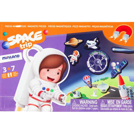 Joc Magnetic Descopera Spatiul Miniland 3-7 Ani