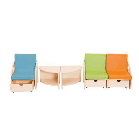 Sezut Frank Verde Lime Moje Bambino | Spumă Confortabilă - imagine 4