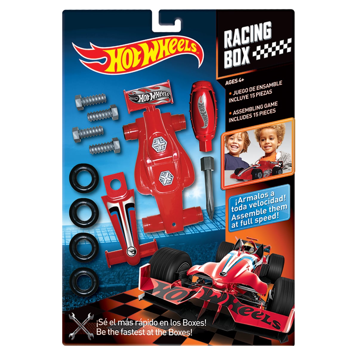 Set Asamblare Hot Wheels Racing Box