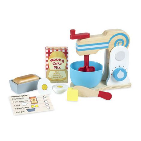 Set Mixer Lemn Melissa & Doug | Jucărie Bucătărie