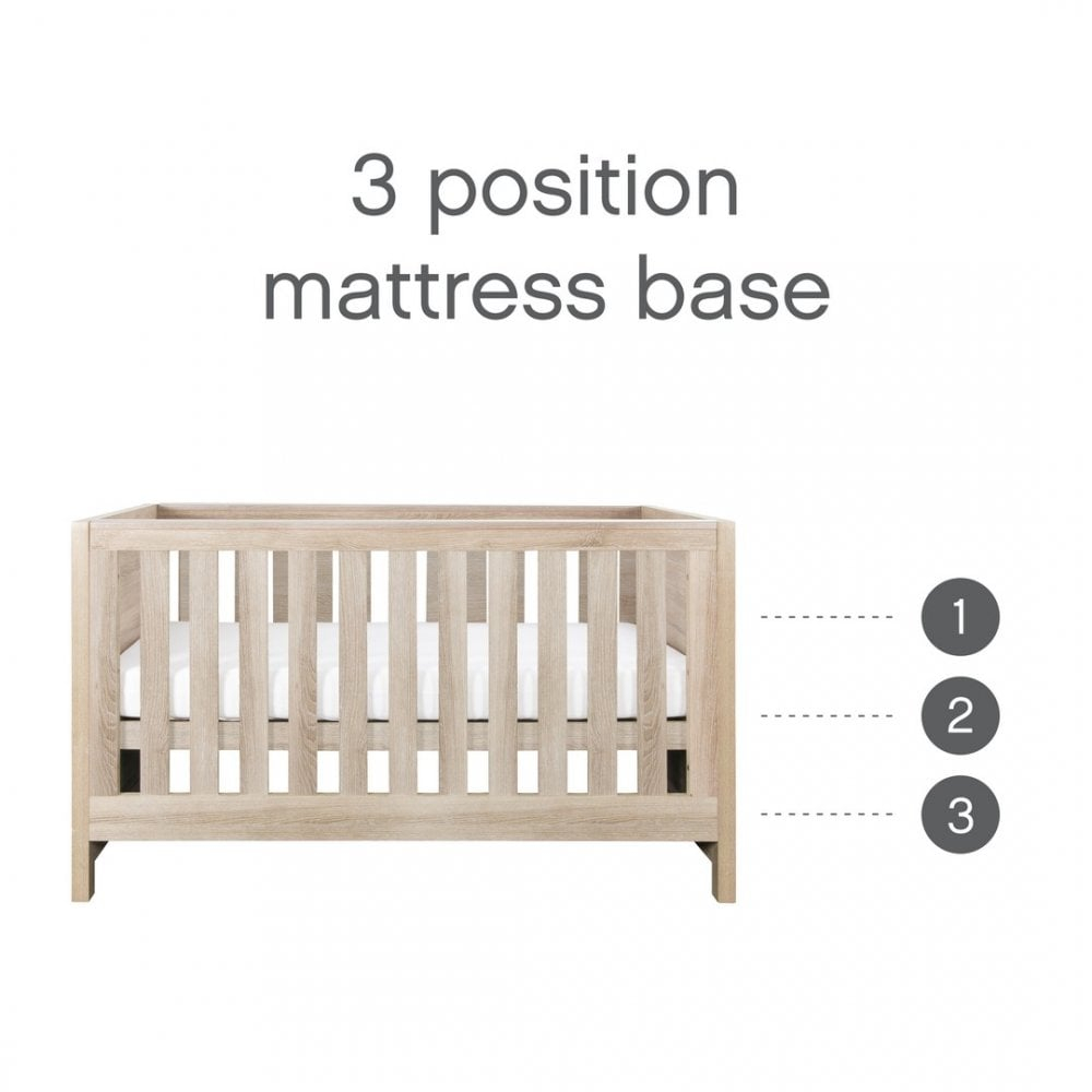 Patut evolutiv 3 in 1 Tutti Bambini Modena Oak - imagine 2