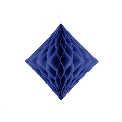 Honeycomb diamant albastru 30cm Party Deco