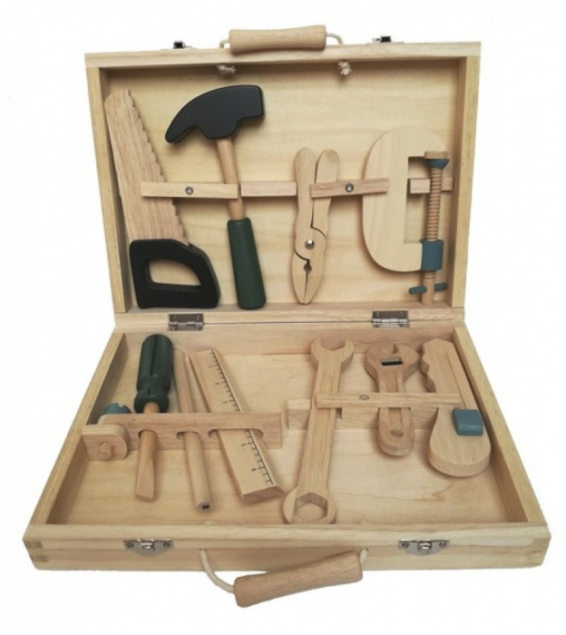 Set Unelte Lemn Egmont Toys | Joc Constructie