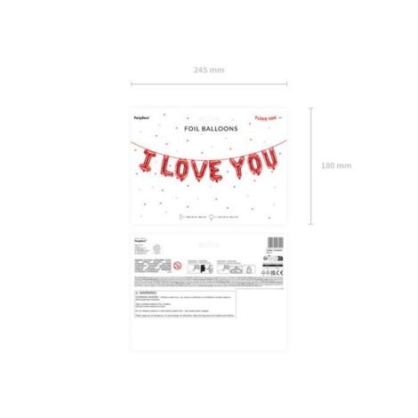 Ghirlanda I Love You Party Deco - Decor Romantic - imagine 3