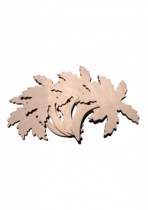 Set 4 Palmieri Lemn Colorart | Crafts & Decor