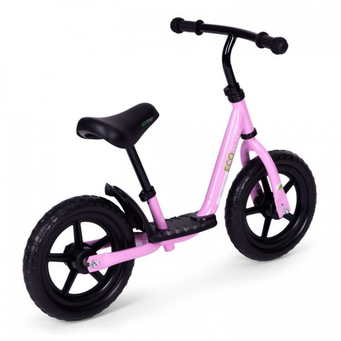 Bicicleta fara pedale Ecotoys Roz, EVA - imagine 2