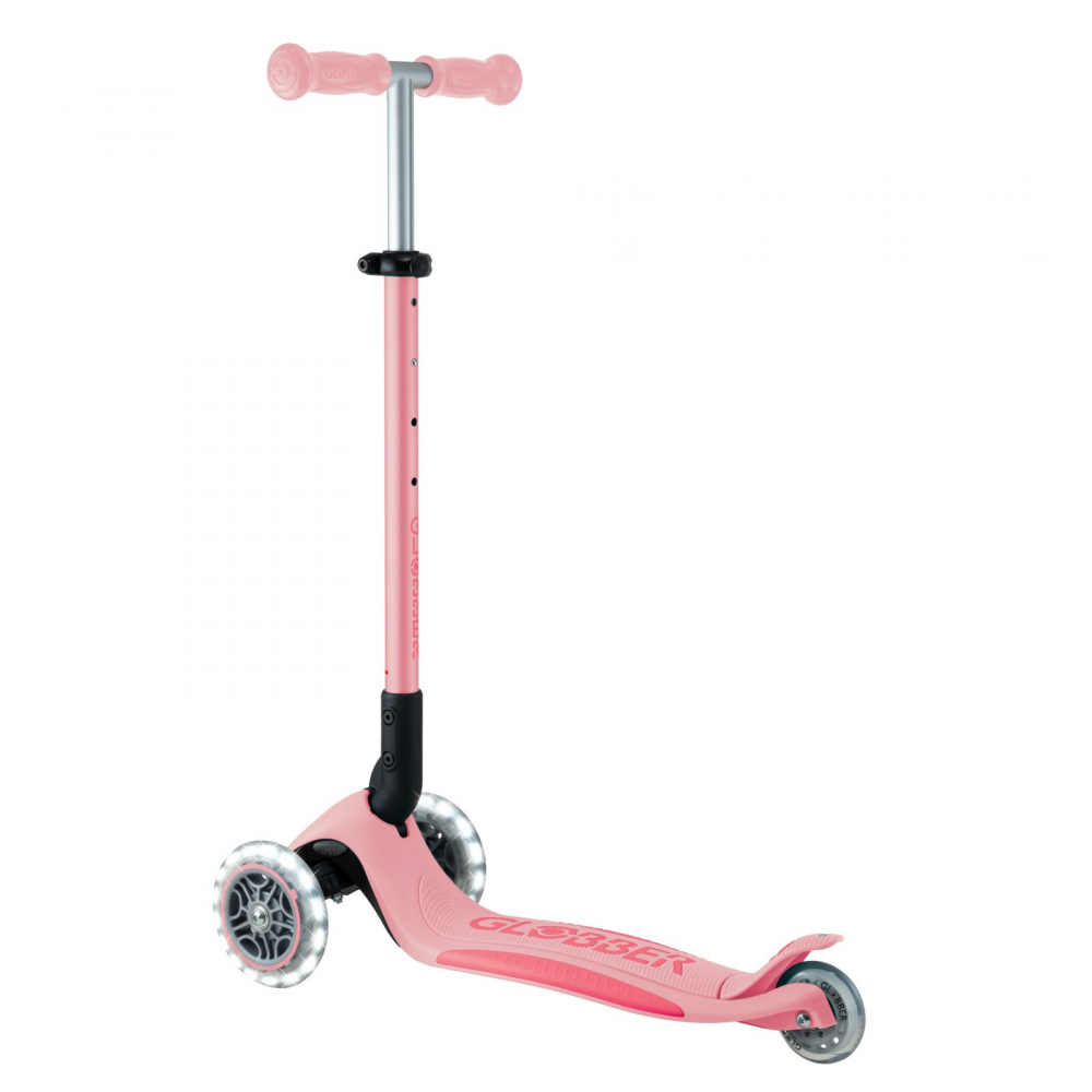 Trotineta Globber Primo Roz Pliabilă cu Lumini - imagine 8