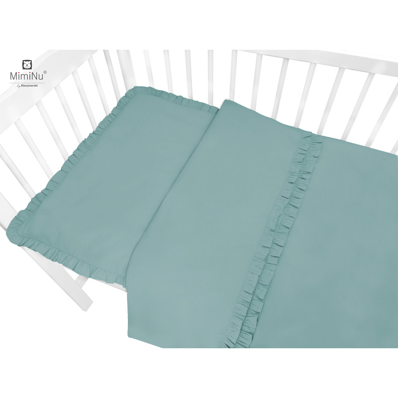 Set Lenjerie Patut 5 Piese Miminu Royal Green