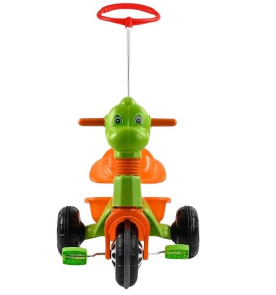 Tricicleta Pilsan Dino Green cu mâner reglabil - imagine 3