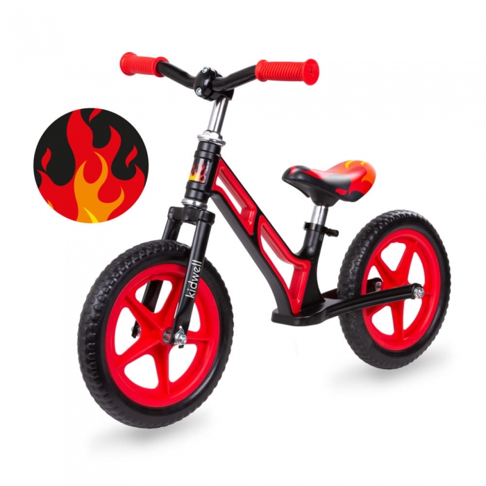 Bicicleta Kidwell Comet Black Red 12" - imagine 6