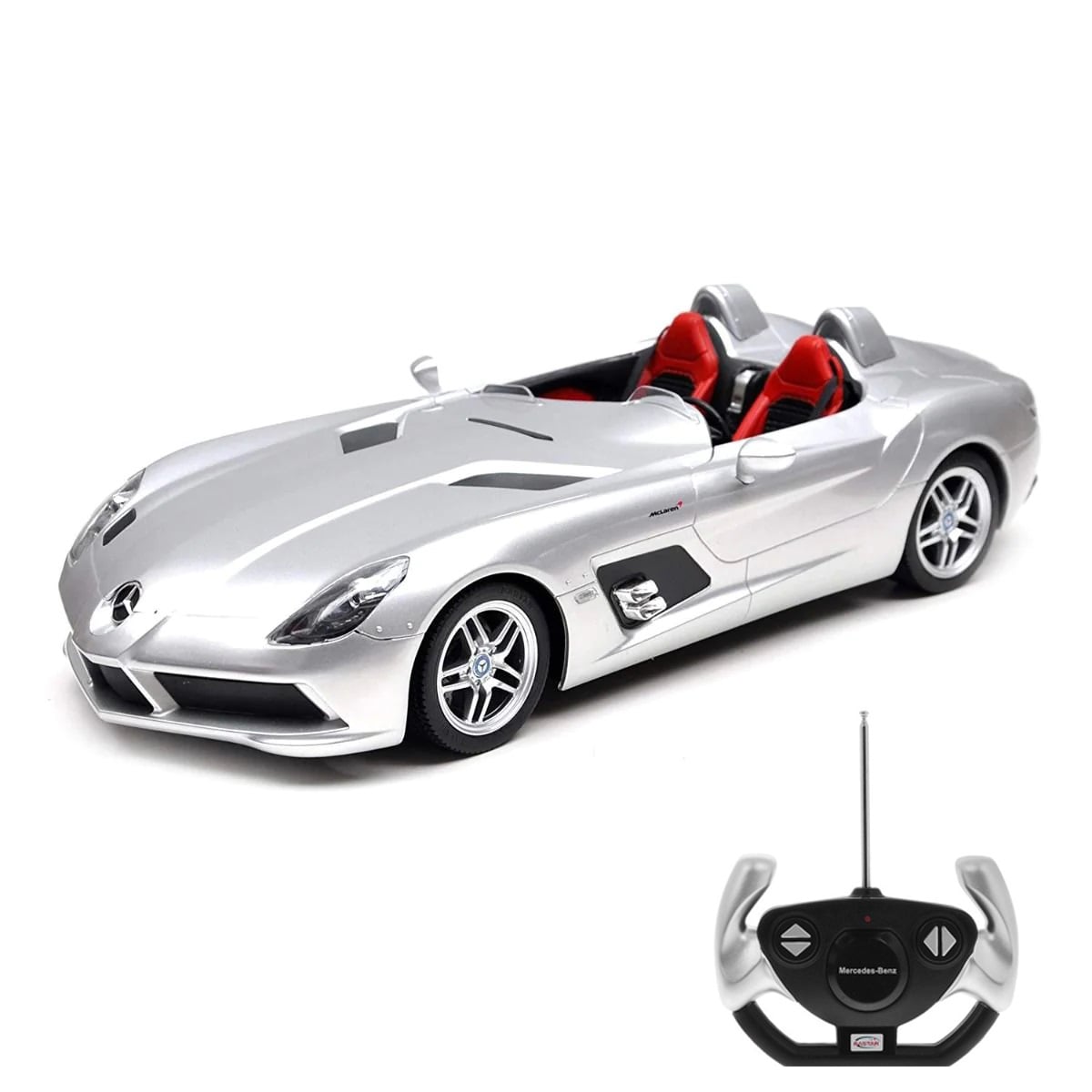 Masina R/C Mercedes SLR Rastar 1:12, Gri