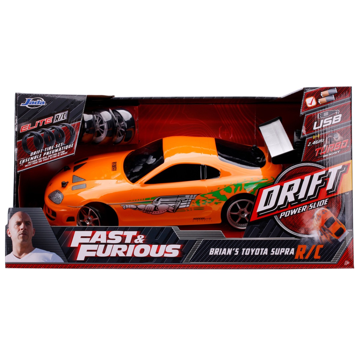 Jada Toyota Supra Drift R/C Fast & Furious