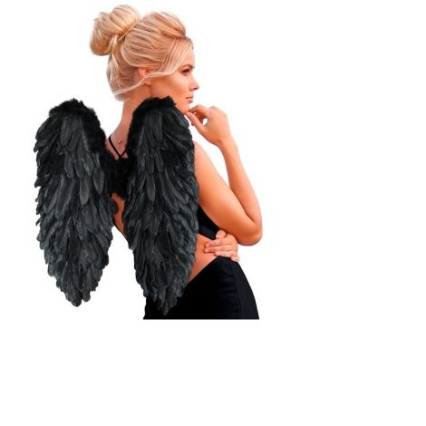 Aripi Pene Negre Widmann - Costum de Senzație - imagine 2