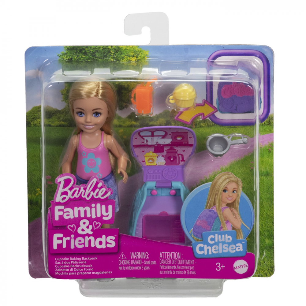 Păpușica Barbie Chelsea cu Rucsac Cuptor Mattel