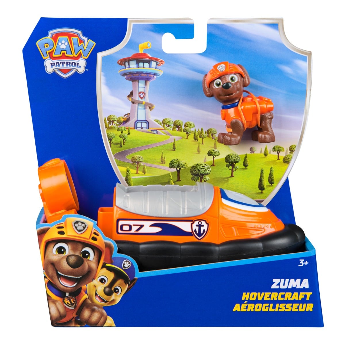 Hovercraft Paw Patrol Zuma cu Figurină