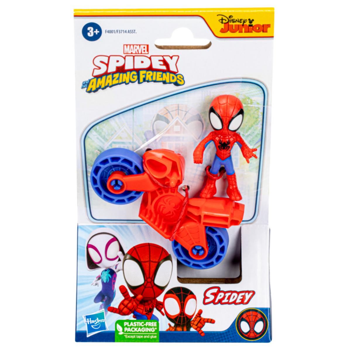 Set Spidey cu Motocicleta - Figurina F4001