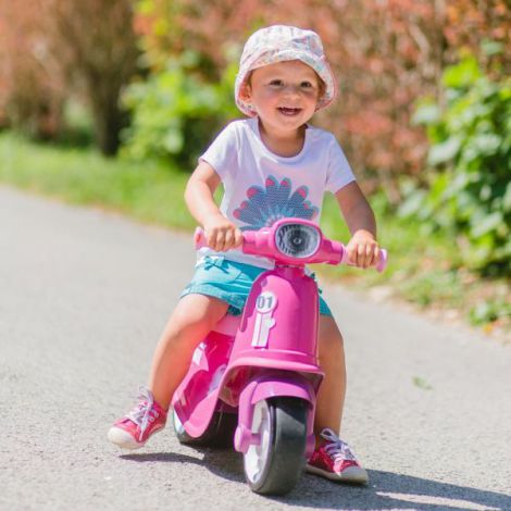 Scuter Smoby Pink pentru Copii 1.5+ Ani - imagine 11