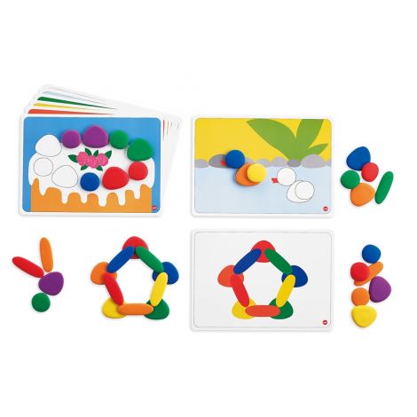 Edx Pietre Rainbow Junior 44buc - Joc Educativ - imagine 8