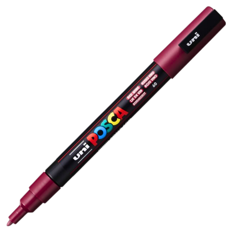 Marker Posca PC-3M Vârf Fin, Apă, Multisuprafață
