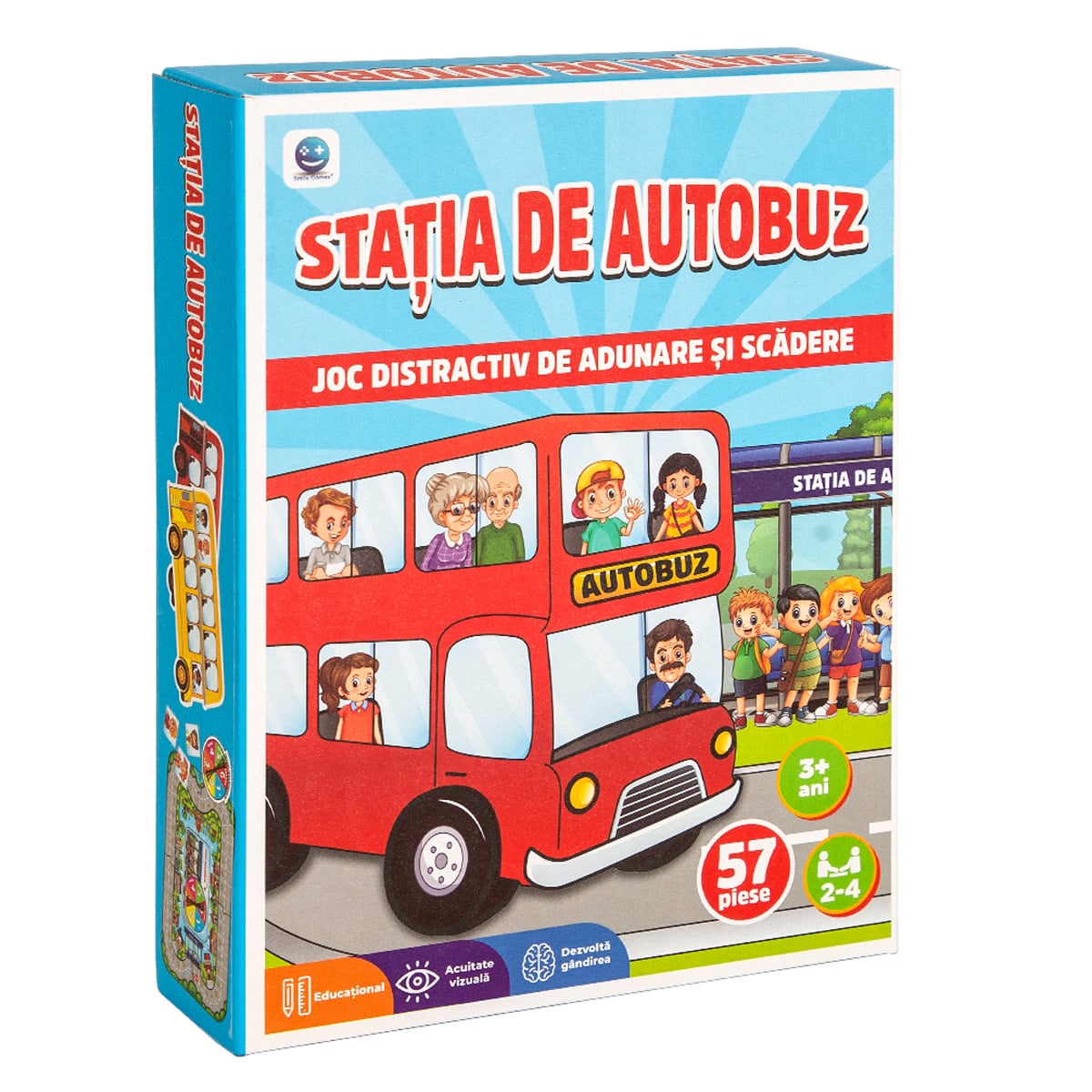 Joc Educativ Smile Games: Stația de Autobuz, 3+