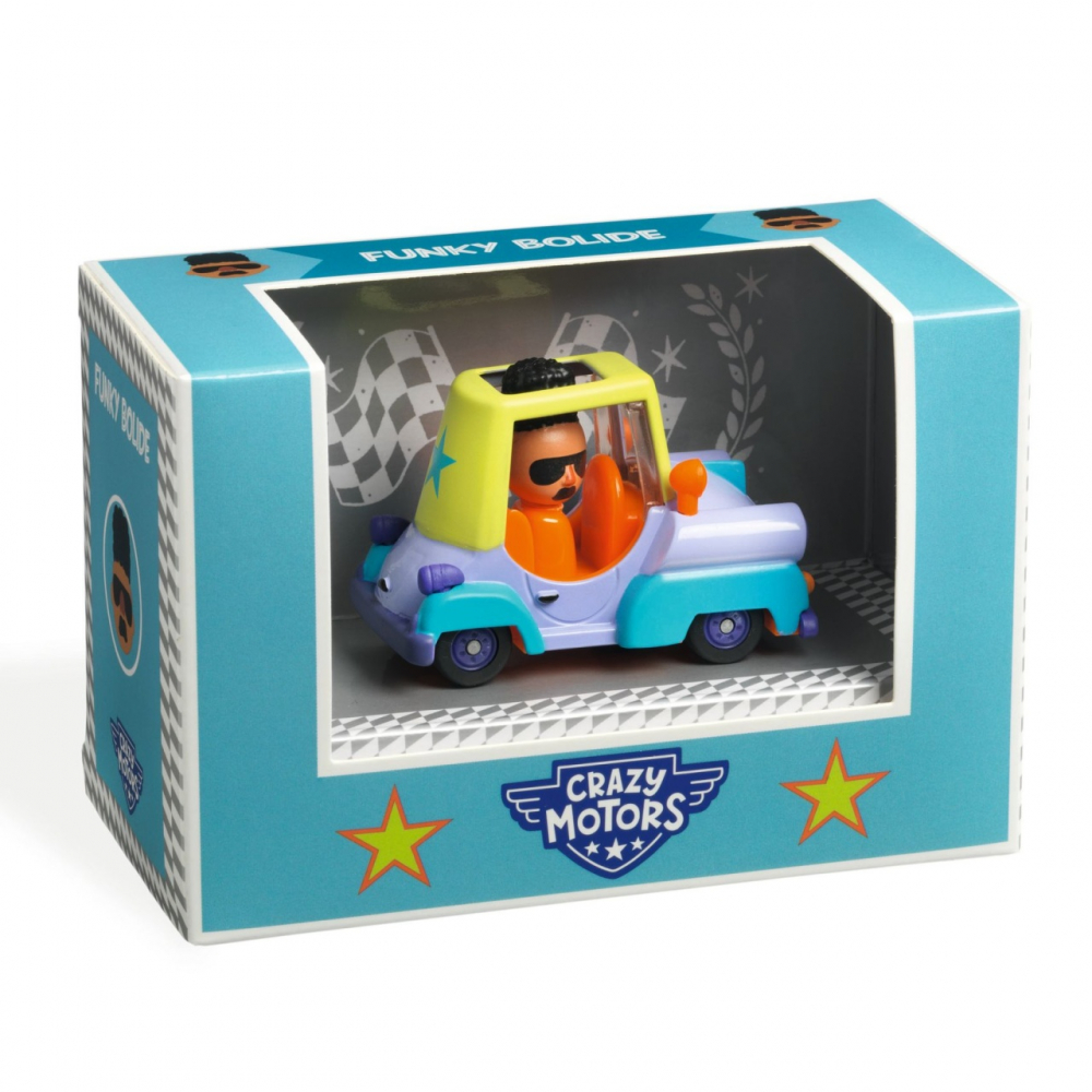 Masina de curse Djeco Funky Bolide - Jucarie